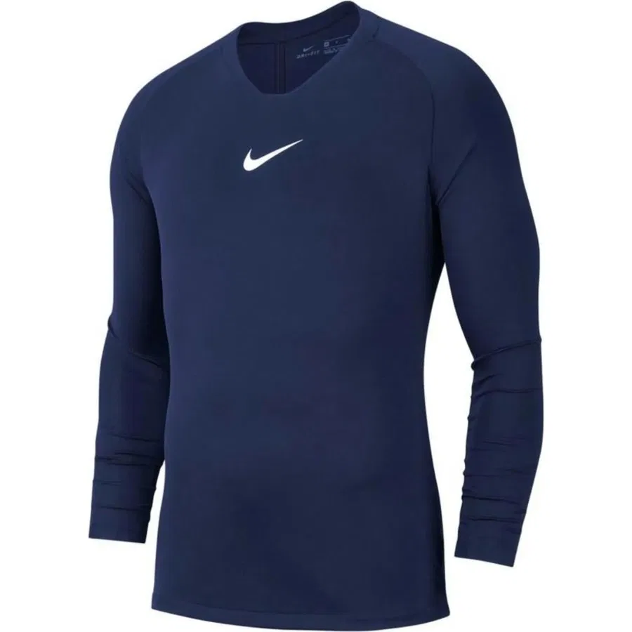 Футболка мужская с длинным рукавом Nike Dri-FIT Park 1st Layer, Белый — фото 4