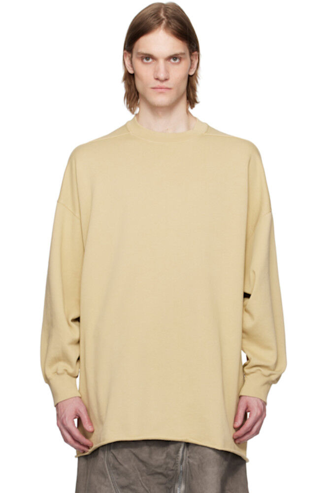 

Бежевый свитшот Hollywood Tommy LS Rick Owens DRKSHDW