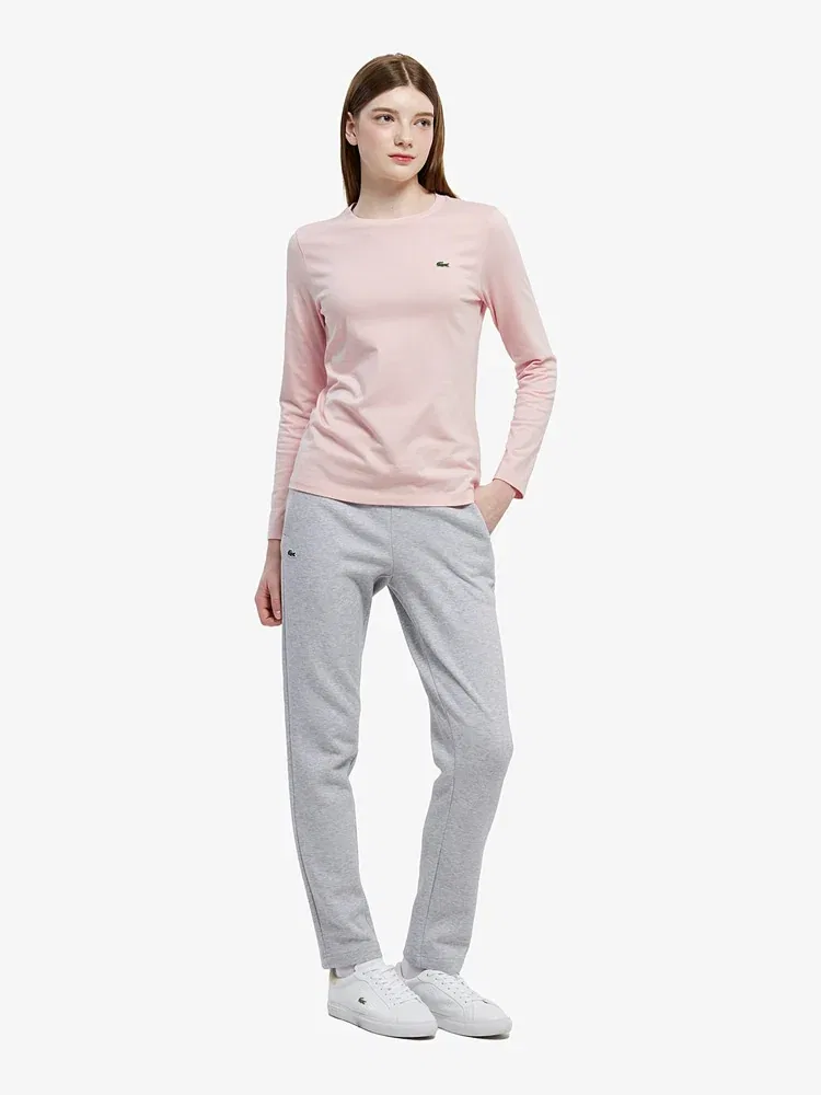 Брюки технические LACOSTE CCA, прямого кроя, хаки