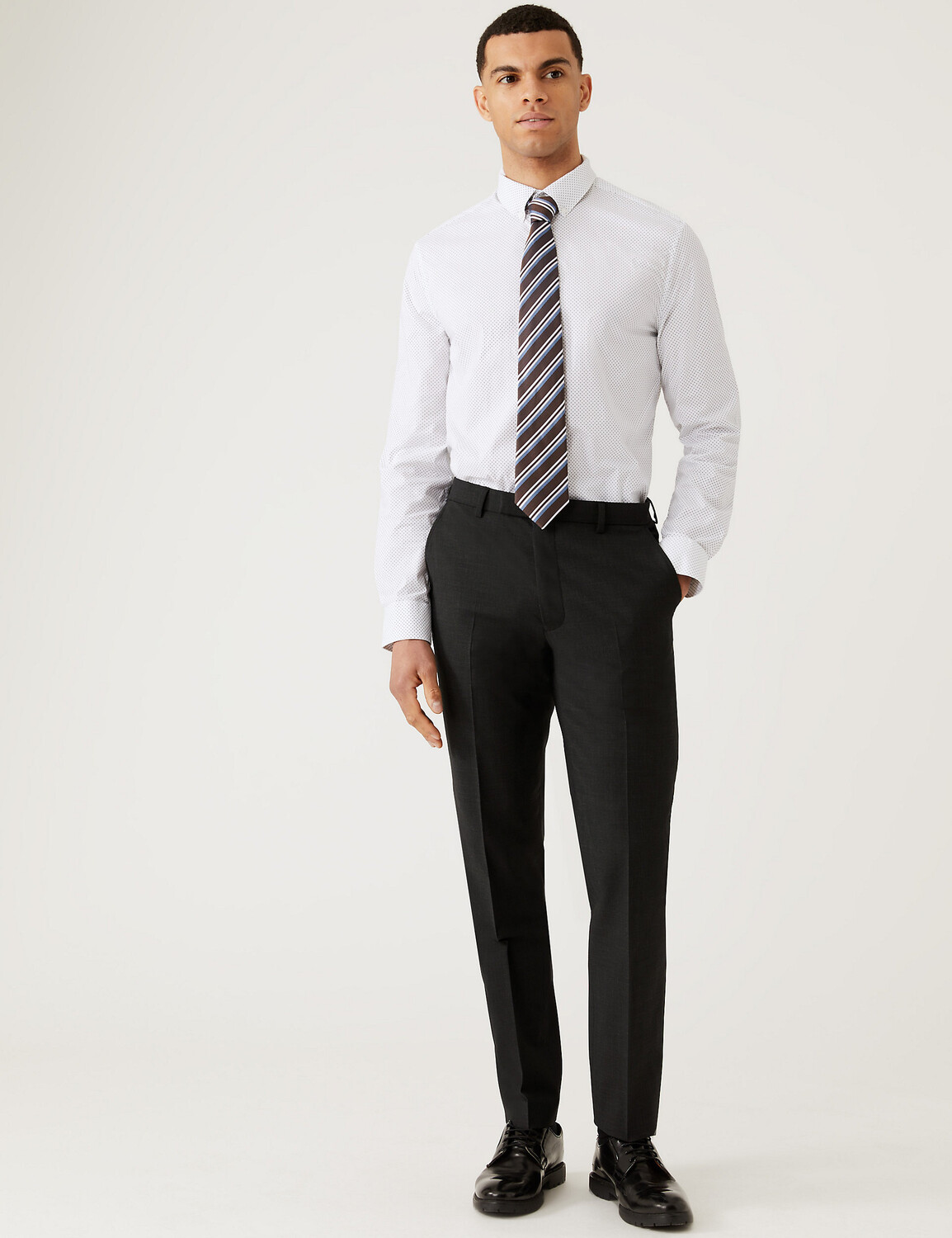 

Костюмные брюки идеального кроя Marks & Spencer