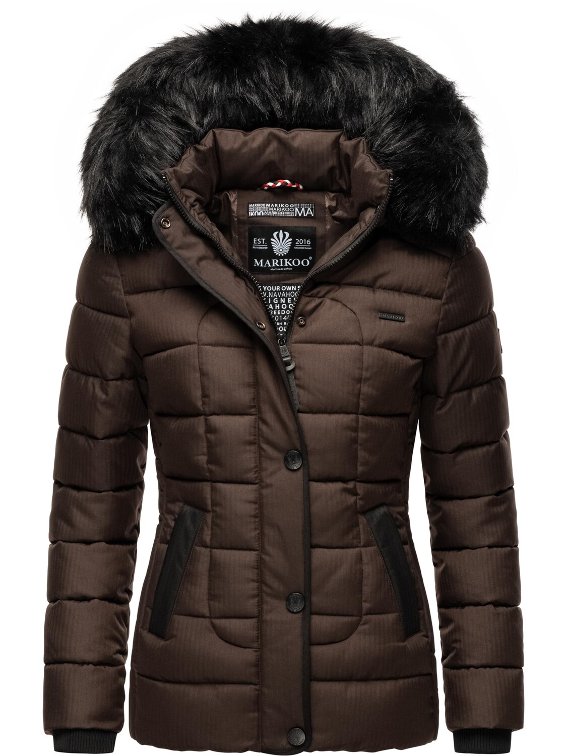 

Пуховик Marikoo Unique, цвет Dark Choco
