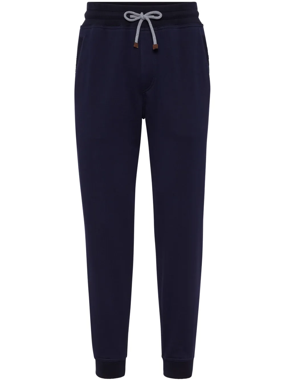 

Зауженные спортивные брюки Brunello Cucinelli, синий