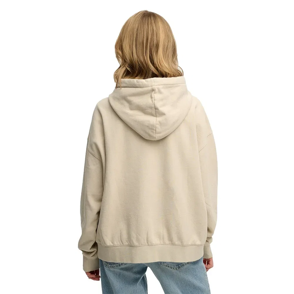 Худи Superdry Luxe Casual Relaxed, бежевый — фото 2