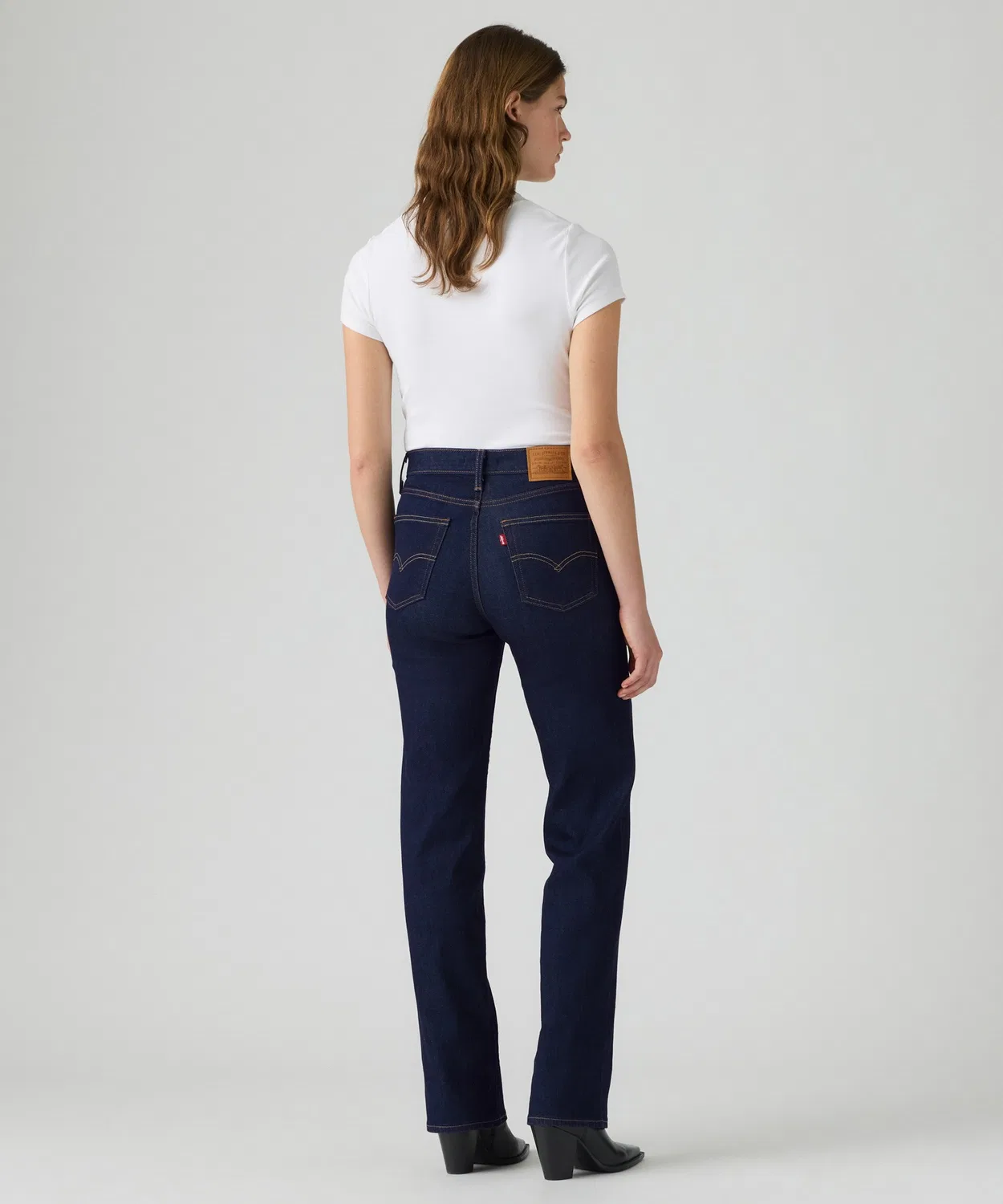 Женские джинсы с высокой посадкой 723 Levi's, Dark Indigo Blue — фото 4