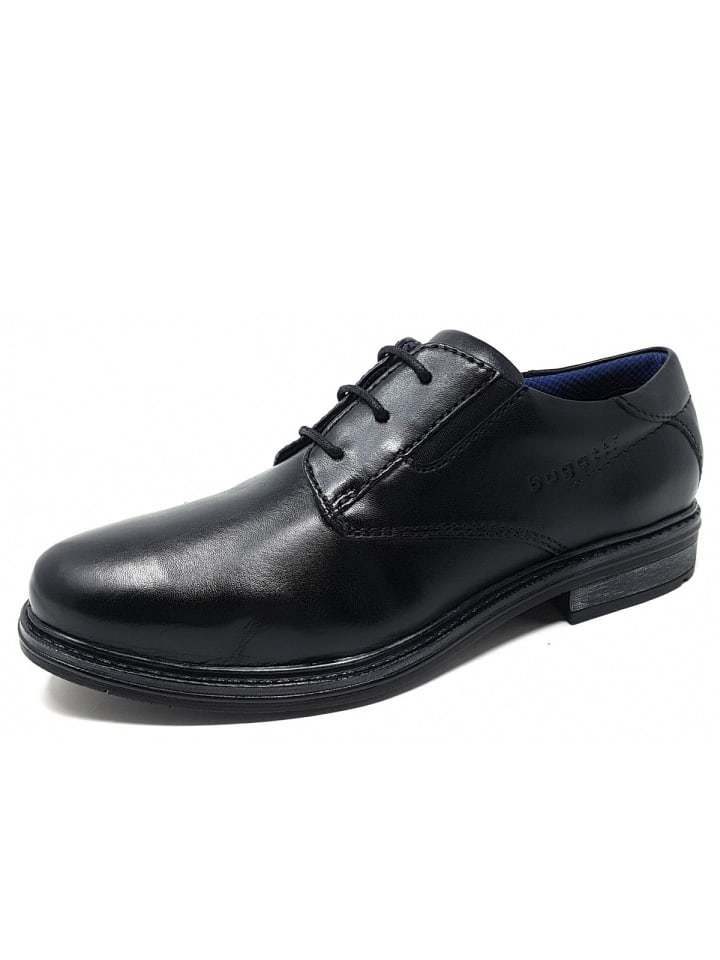 

Туфли на шнуровке bugatti shoes eleganter Schnürer Ruggiero, черный