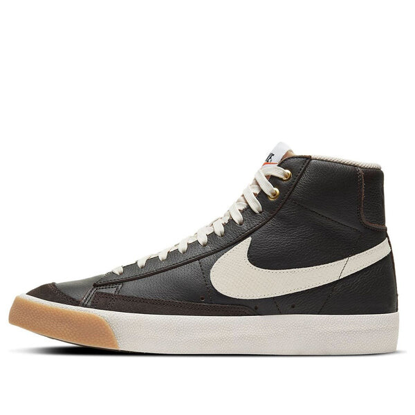 

Кроссовки blazer mid '77 'orewood brown' Nike, черный