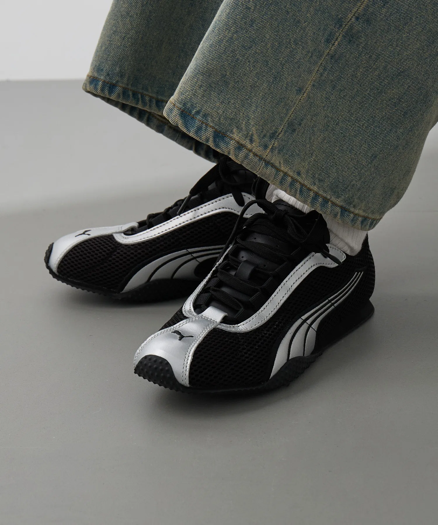 Унисекс кроссовки PUMA H-STREET OG низкие, лёгкие, зелёные — фото 2