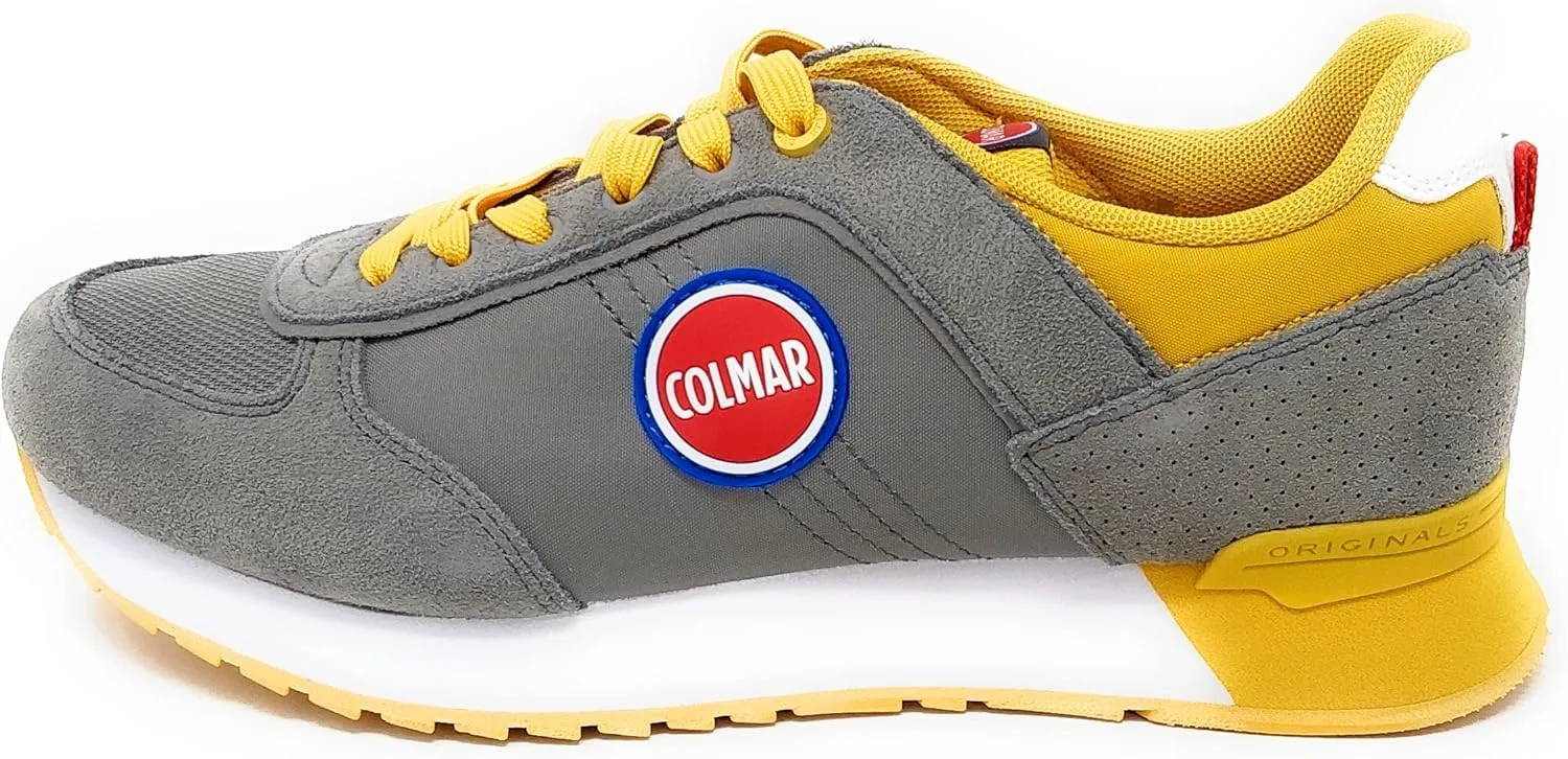Кроссовки Colmar Travis Authentic, желтый/серый