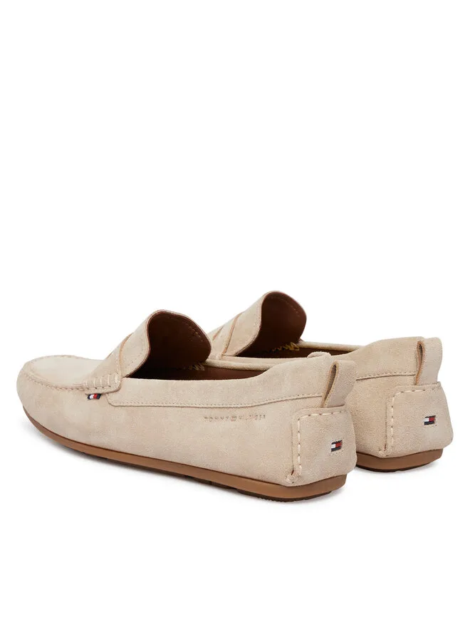 Tommy Hilfiger Мокасины Core Hilfiegr Suede Driver FM0FM05789 бежевые — фото 3