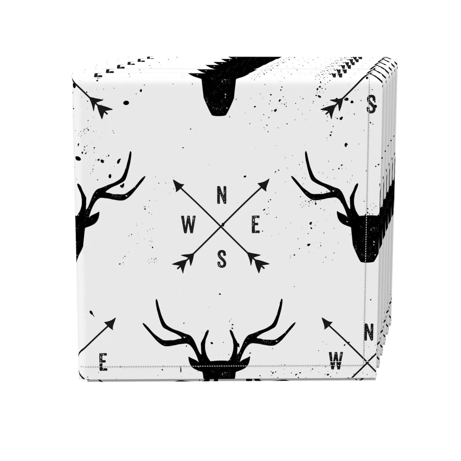 

Набор салфеток, 100 % полиэстер, набор из 4 шт., 18x18 дюймов Deer & Arrows