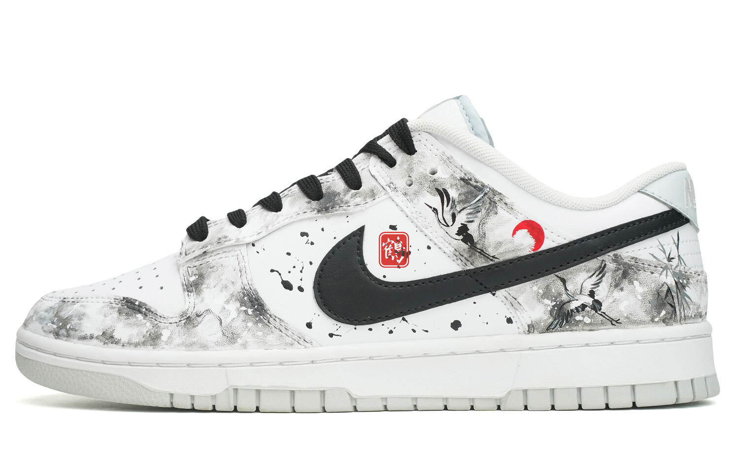 

Кроссовки Nike Dunk Skateboard Shoes Men Low-Top White, Белый, Кроссовки Nike Dunk Skateboard Shoes Men Low-Top White
