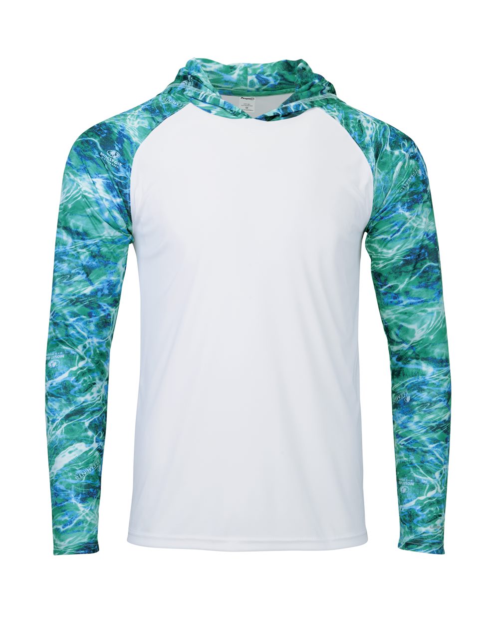 

Толстовка Biloxi Performance Colorblock с капюшоном Paragon, цвет seafoam