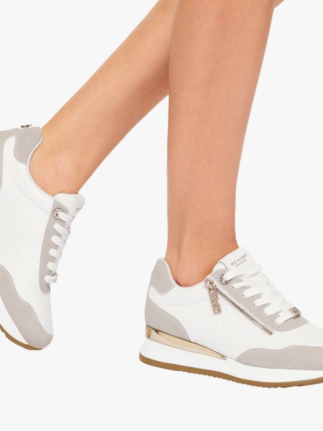 Кроссовки lina 2 на молнии KG Kurt Geiger, цвет Natural Taupe — фото 2