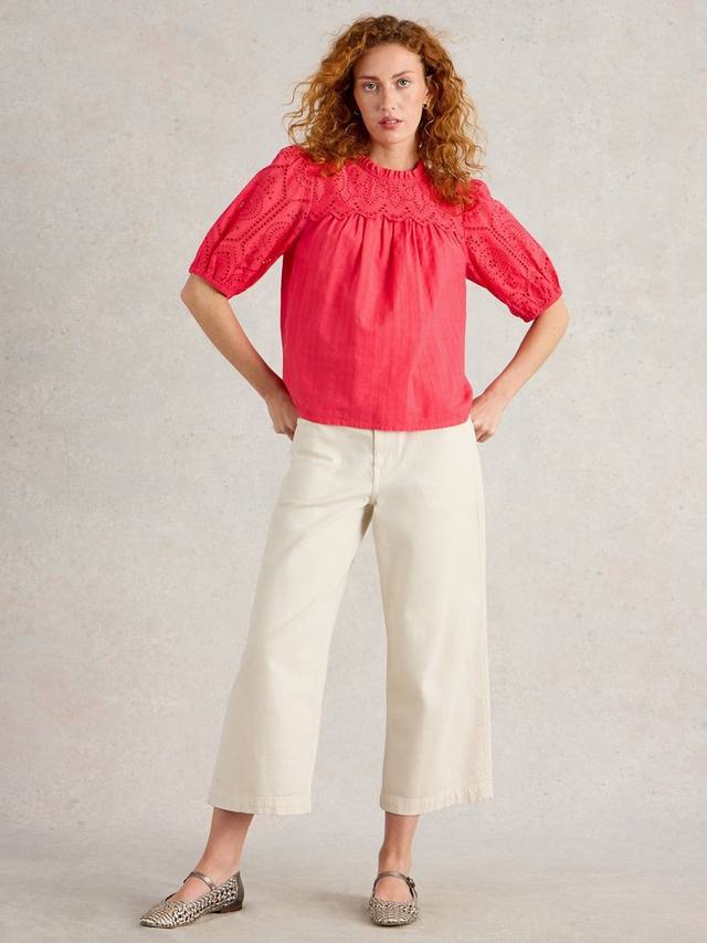 

Топ Lexi из хлопка с вышивкой White Stuff