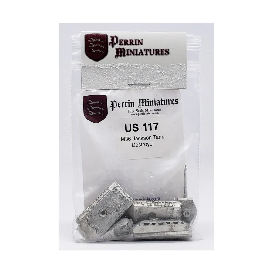 

Истребитель танков M36 Джексон, WWII Miniatures - USA (10mm) (Perrin Miniatures)