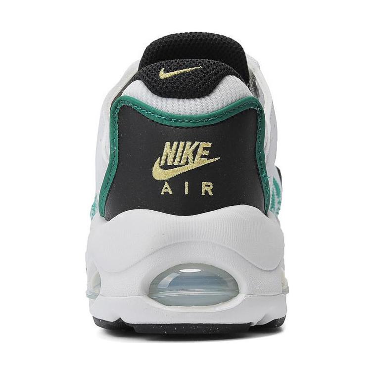 Nike Air Max TW Детские Низкие Кроссовки для Бега Черный Белый Зеленый, Павлин Зеленый | Черный — фото 4