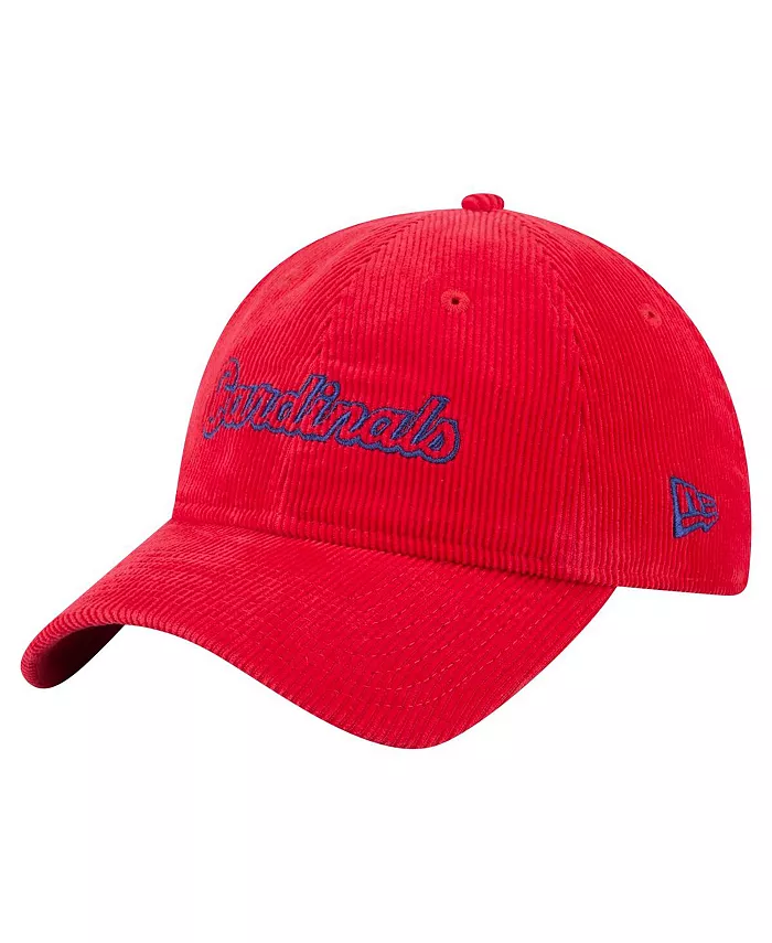 

Женская регулируемая кепка 9TWENTY из вельвета St. Louis Cardinals красного цвета New Era