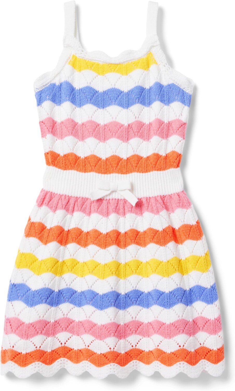 

Платье Janie and Jack Stripe Sweater Dress, цвет Multicolor