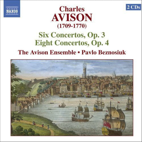 

CD диск Avison / Avison Ens / Beznosiuk: Six Ctos Op 3 / Eight Ctos Op 4