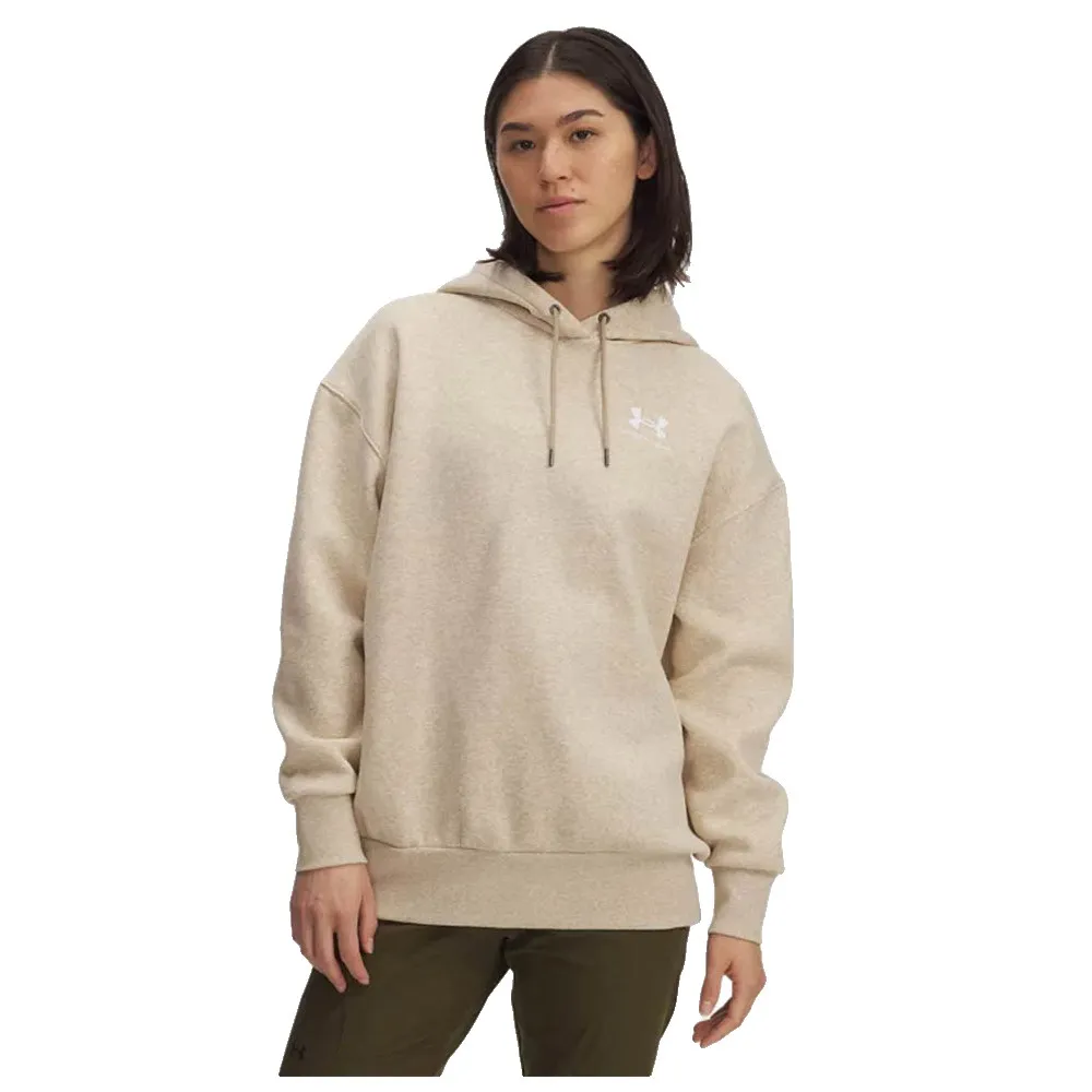 

Худи Under Armour Icon Fleece Oversize, бежевый