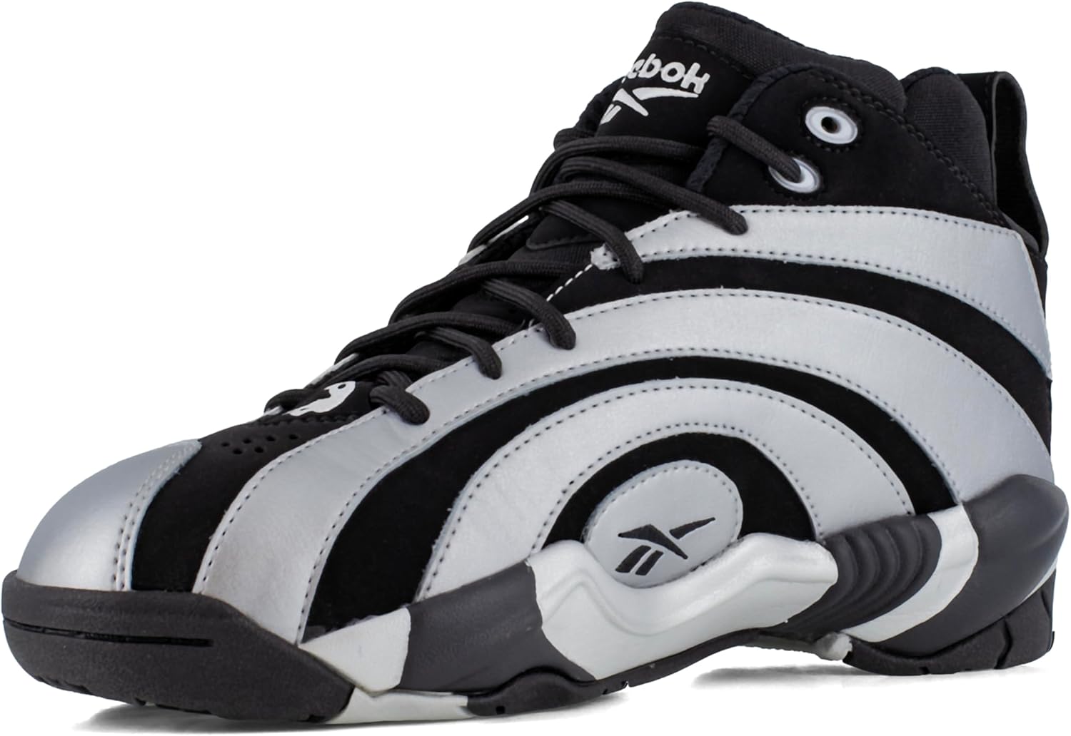 Мужские кроссовки Reebok Shaqnosis, черный/серебряный — фото 4