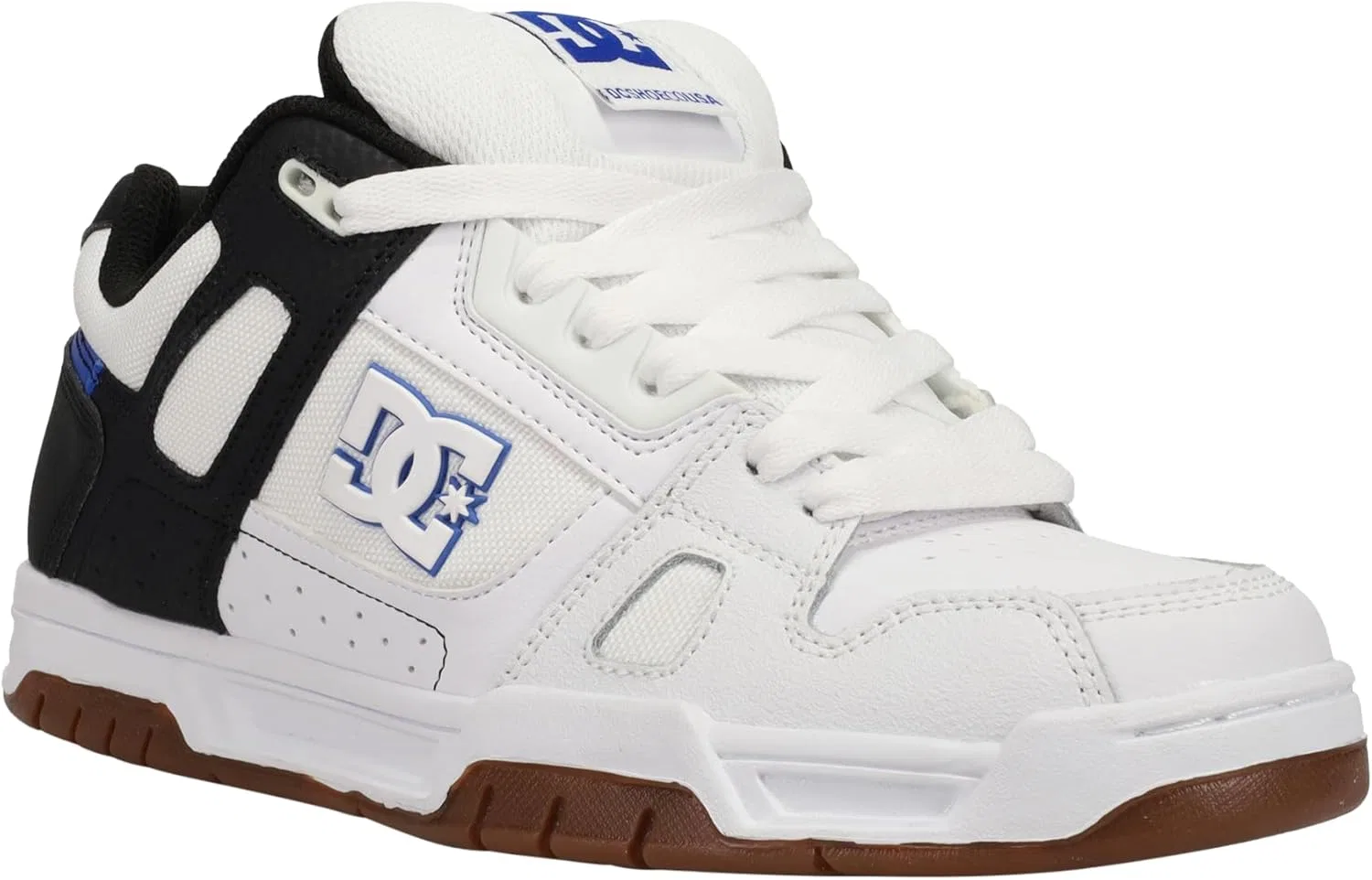 Мужские кроссовки DC Stag, White Black Blue Xwkb