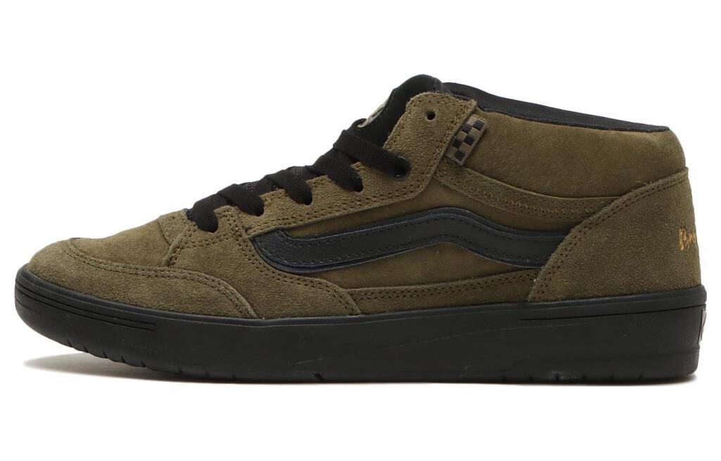 

Кроссовки Zahba Beatrice Domond X Mid 'Autumn' Vans, оливково-зеленый