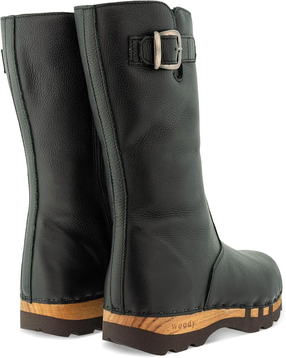 Ботинки woody Herren Mario Clog Stiefel, Cervo Nero — фото 3