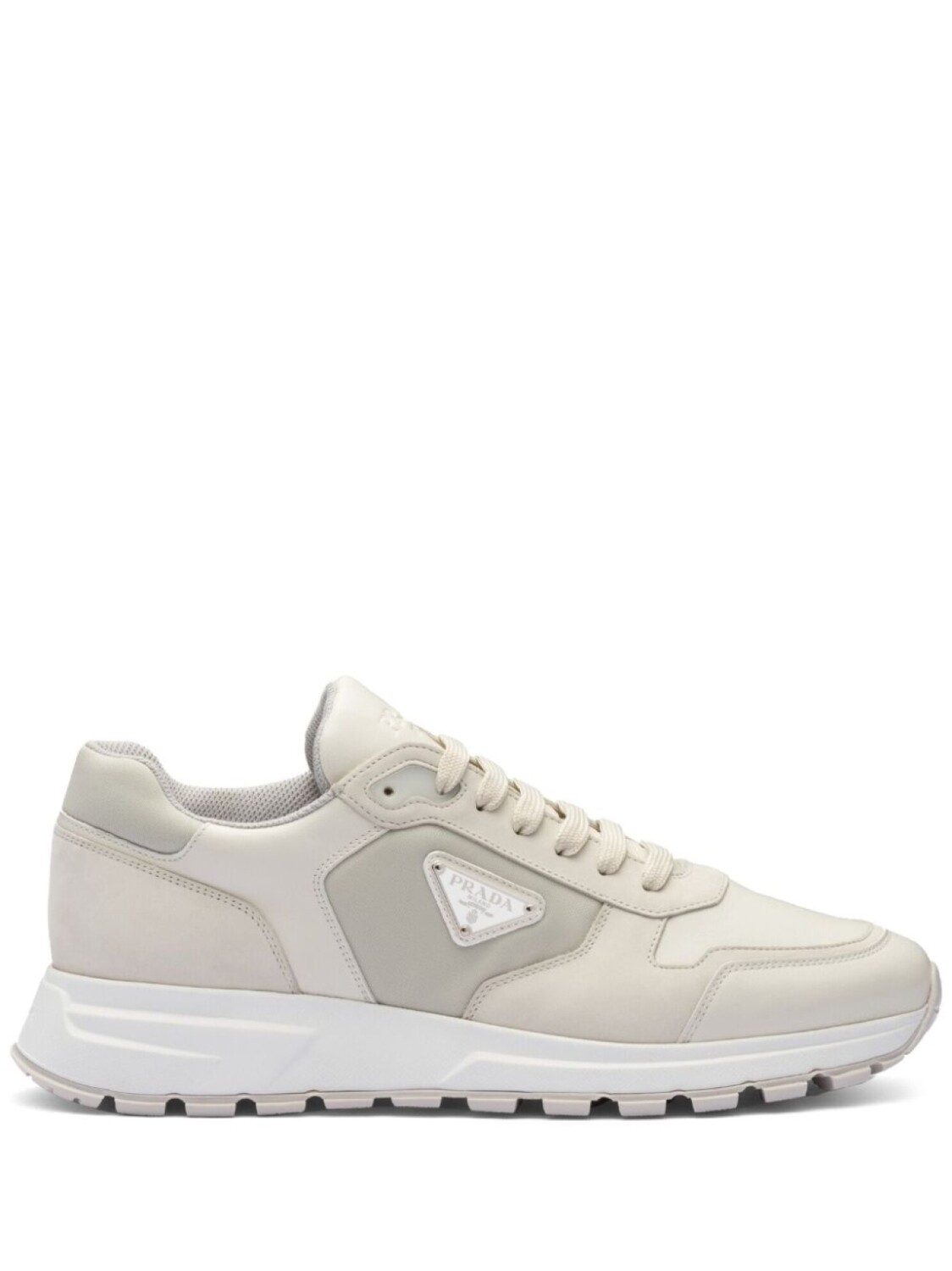 

Кроссовки Prada With Logo, бежевый