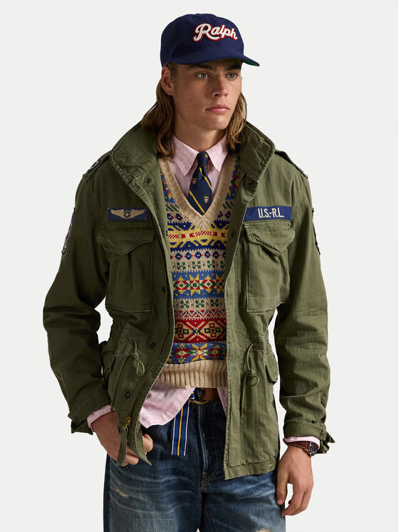

Переходная куртка стандартного кроя 710961616001 Polo Ralph Lauren, зеленый