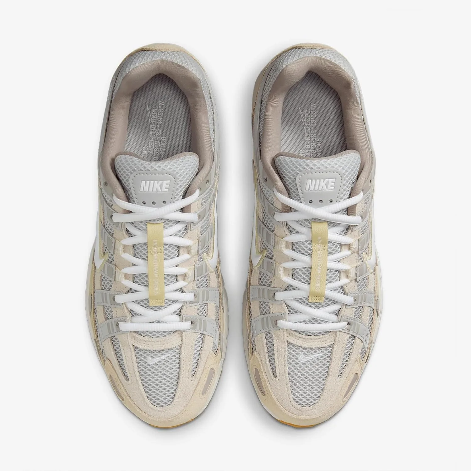 Мужские кроссовки Nike P-6000, белый/хаки — фото 4