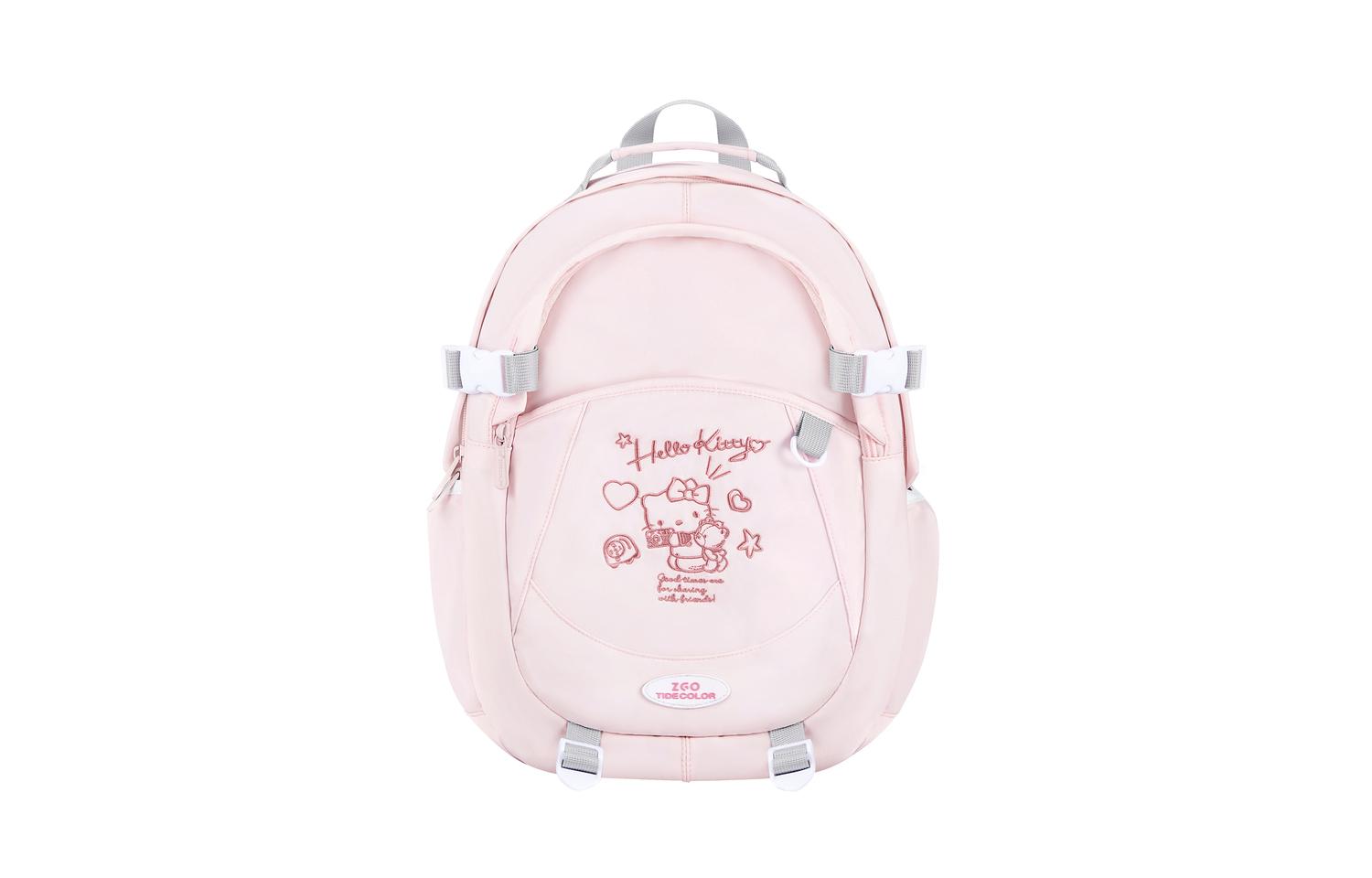

Sanrio Полиэстеровый рюкзак обычный женский розовый, Hello Kitty-Pink (without Rabbit Charm)