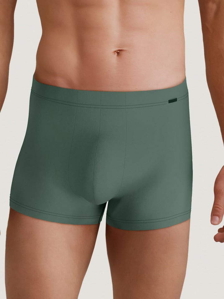

Трусы боксеры Calida Boxer Brief, цвет laurel green