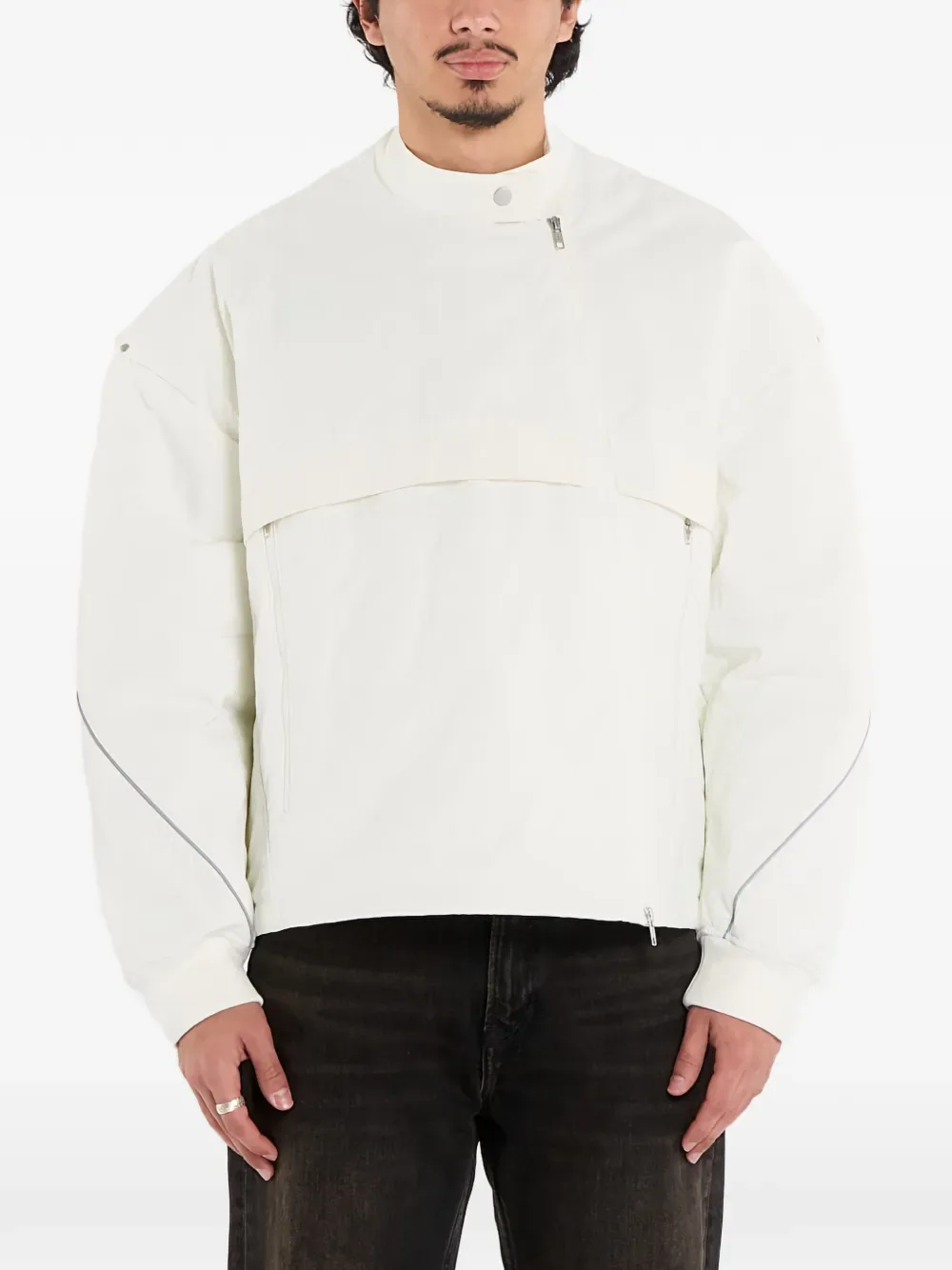 Гоночная куртка Motor Ave Adidas, белый