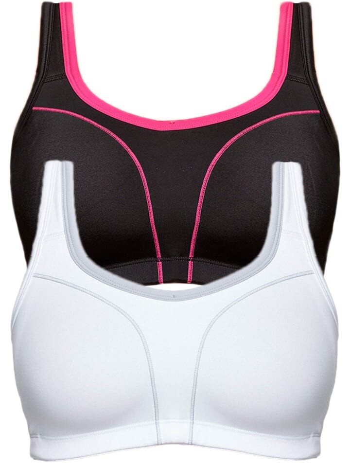 

Спортивный бюстгальтер SUSA, цвет schwarz/pink weiß/grau