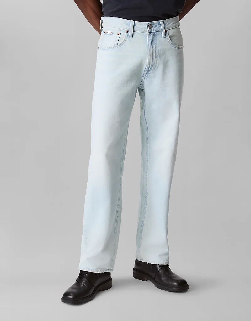 

Прямые джинсы Calvin Klein Jeans 90-х годов, выбеленные на солнце