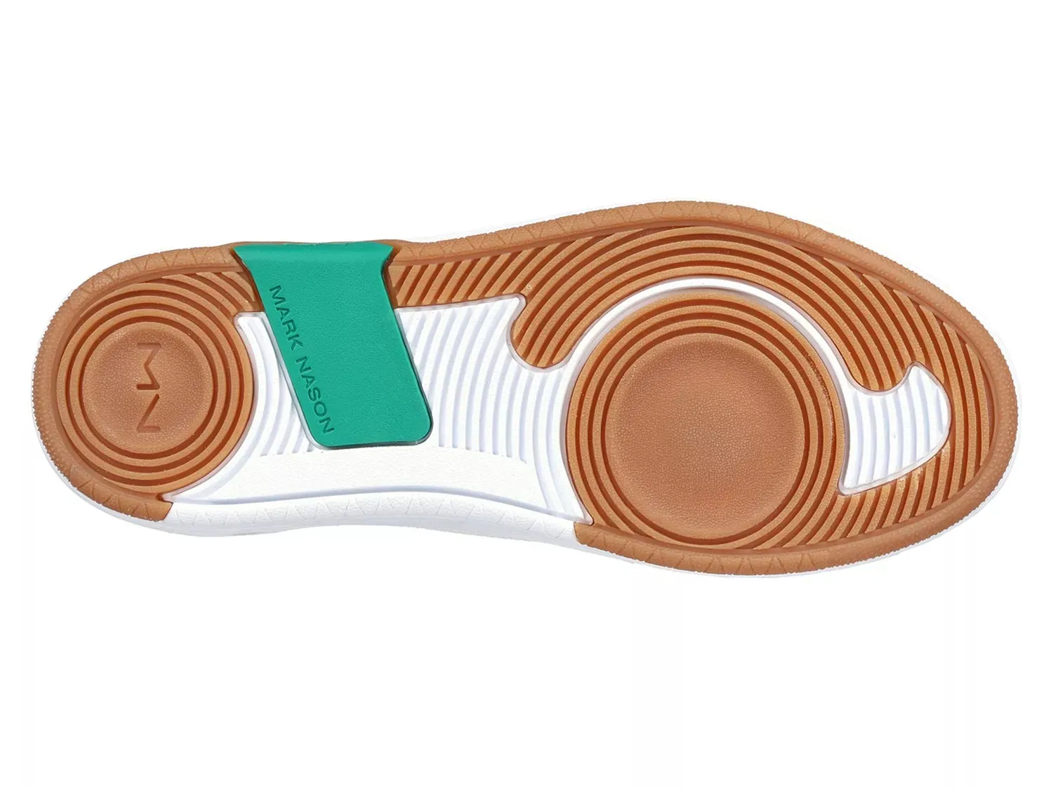 Кроссовки Skechers Mark Nason Alpha Cup Corley — женские, белые/зеленые — фото 4