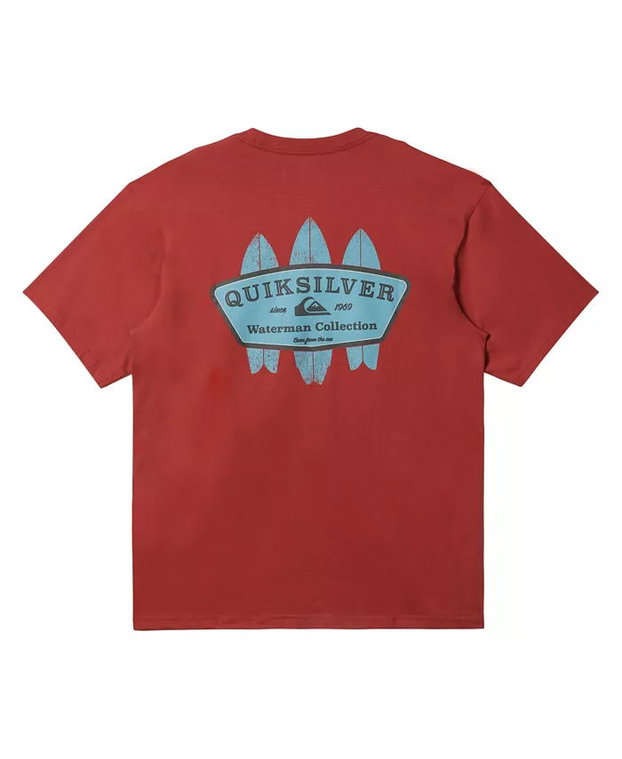 

Футболка с коротким рукавом Quiksilver Men's Twinz Quiksilver Waterman, оранжевый
