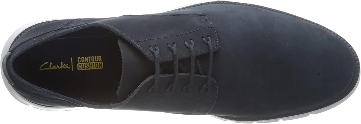 Мужские кроссовки Clarks Trackflex Path, 2-Navy Nubuck — фото 3
