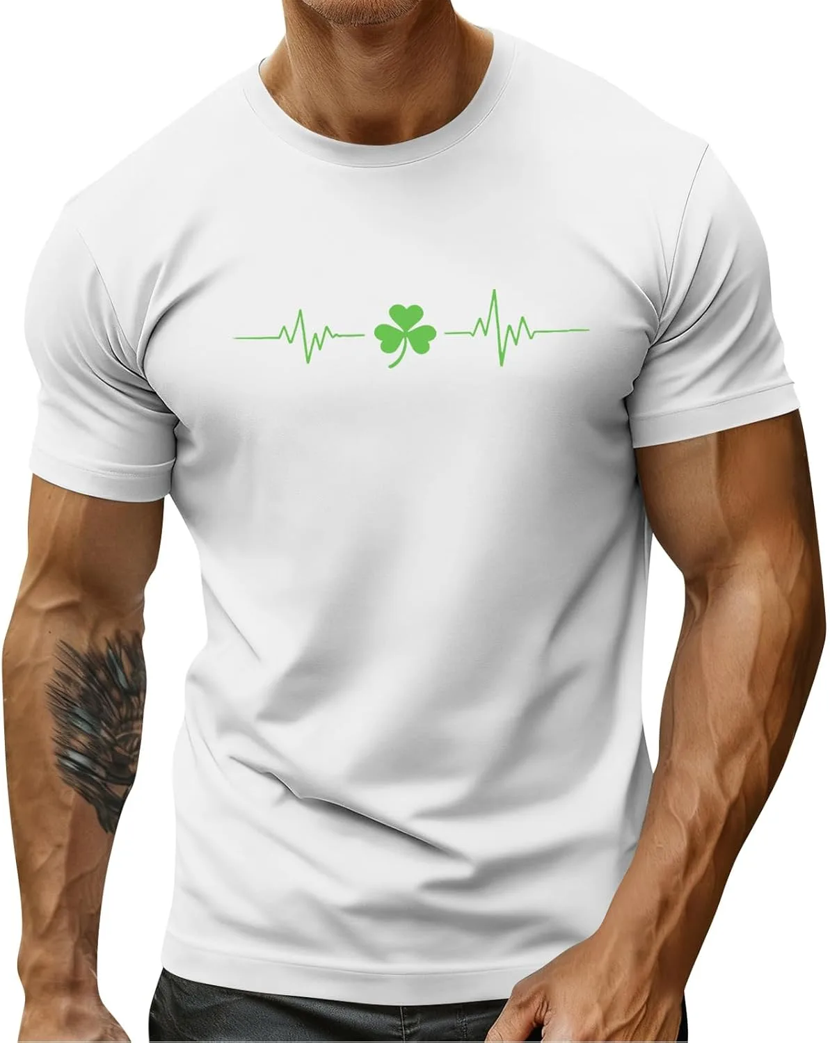 

Футболка мужская с коротким рукавом Saint Patricks Day