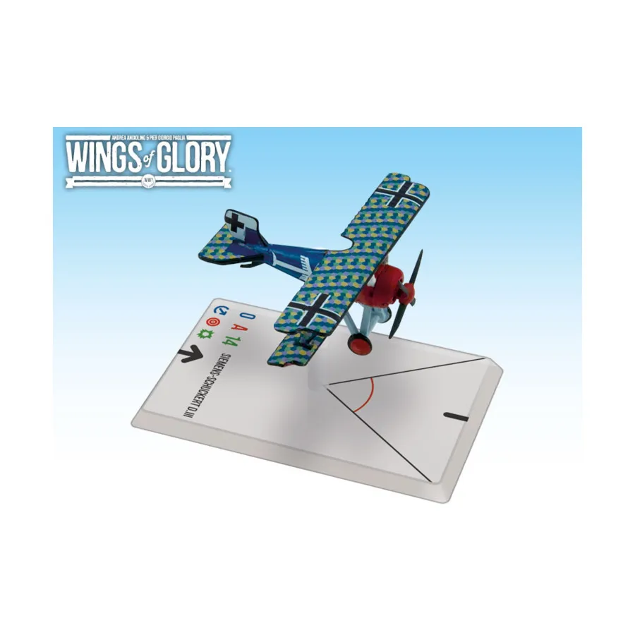 

Сименс-Шукерт Д.III - Вельтьенс, Wings of Glory - WWI Miniatures - Airplane Packs - Series III (1:144)