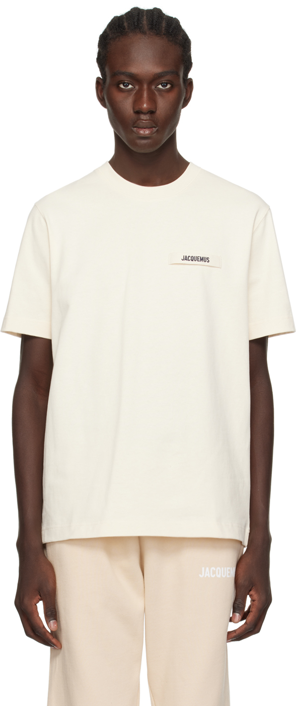 

Футболка JACQUEMU Les Classiques 'Le Gros Grain' JACQUEMUS, бежевый