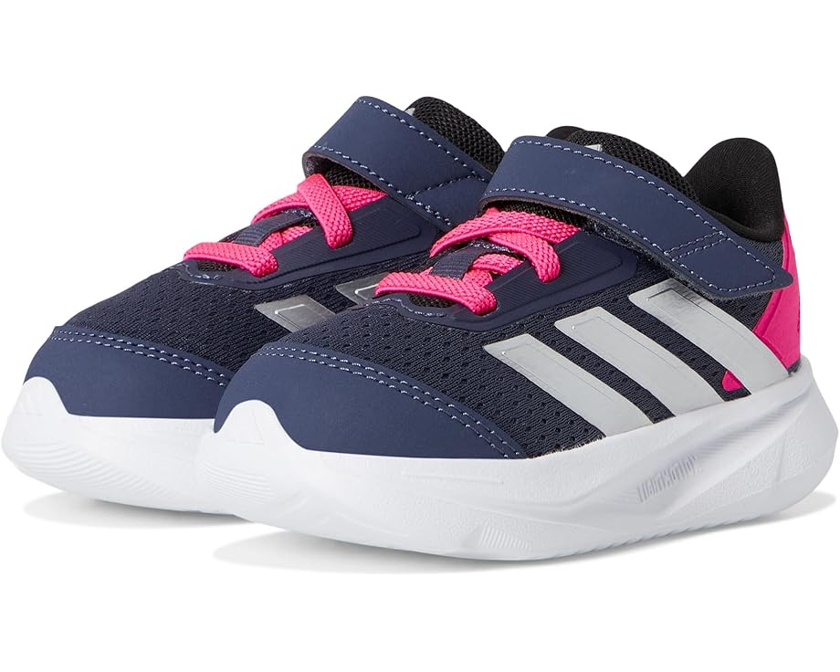 

Детские кроссовки Adidas Duramo Sl Elastic Lace (для малышей) Adidas Kids, Shadow Navy/Silver Metallic/Lucid Pink