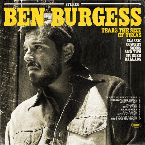 

Виниловая пластинка Burgess, Ben - Tears The Size Of Texas