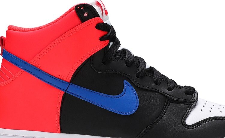 Кроссовки Nike Dunk High GS 'Knicks', черный — фото 3