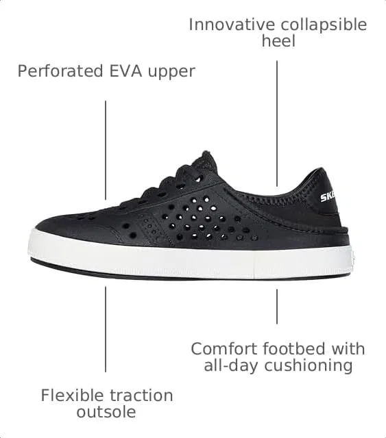 Детские кроссовки для мальчиков Guzman Street Skechers, Black — фото 3