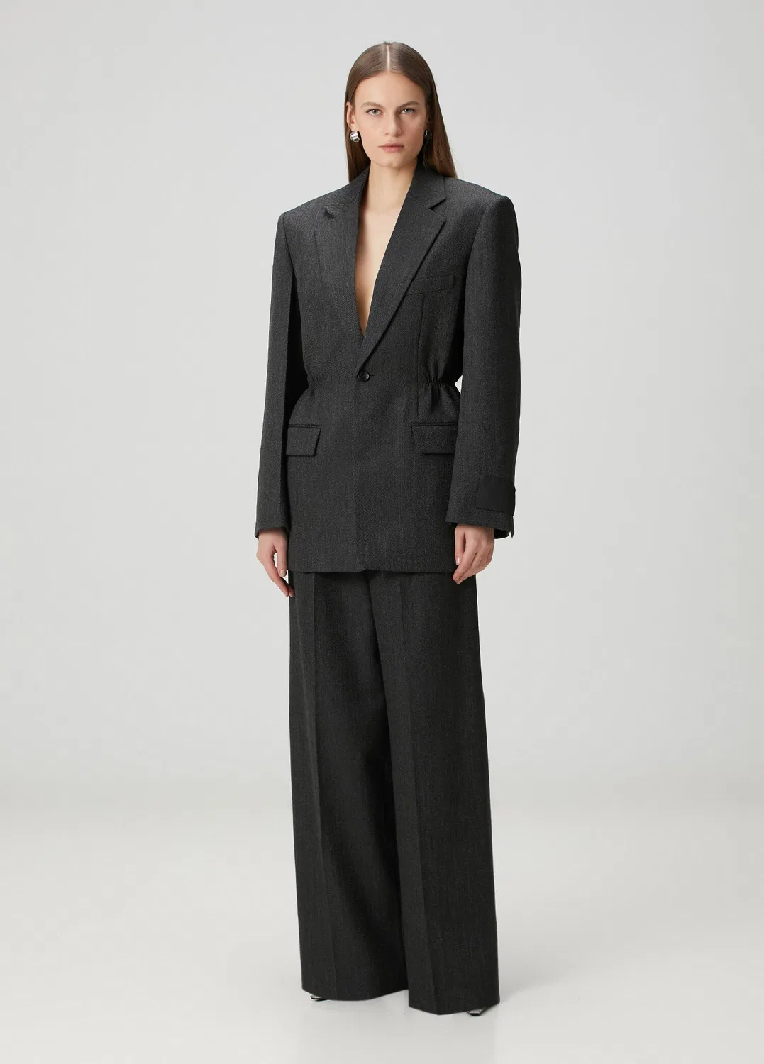Блейзер Alexander Wang Oversized, black — фото 2
