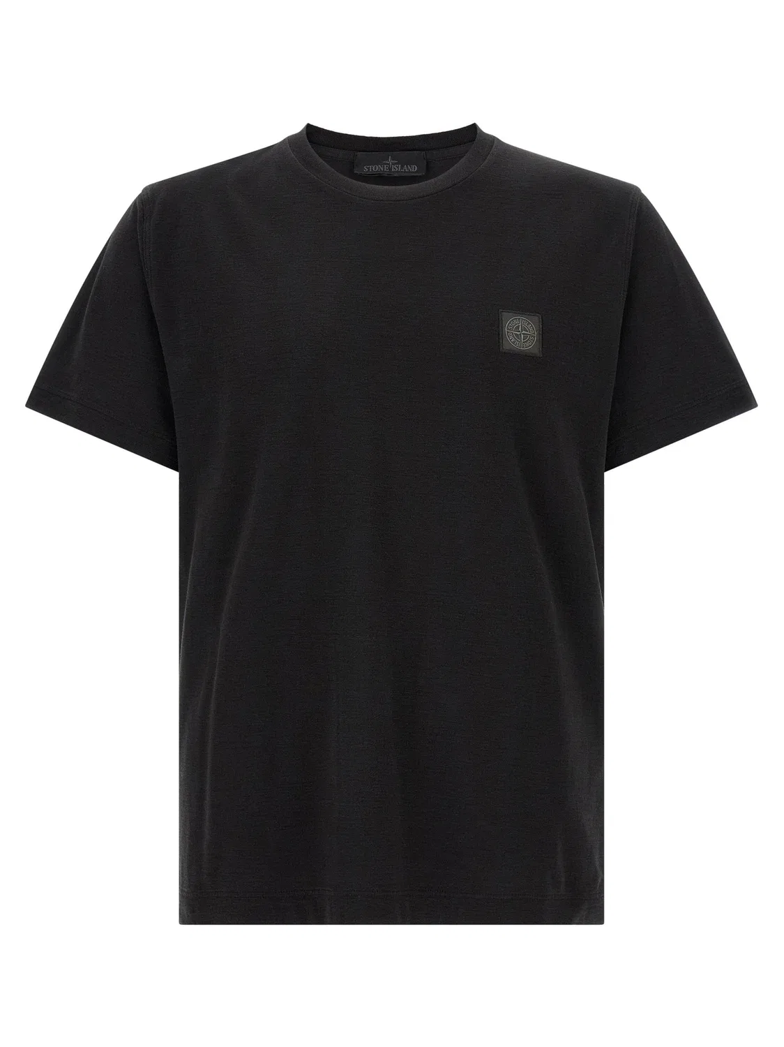 Футболка Бейдж Stone Island Ghost, черный