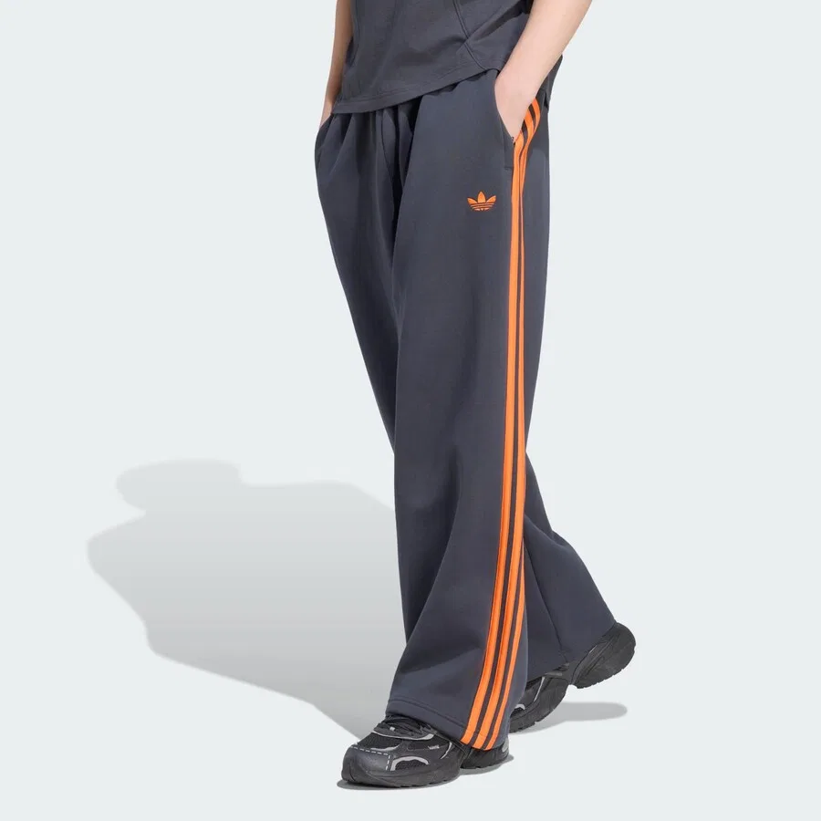 Мешковатые брюки Adicolor антрацитового цвета ADIDAS ORIGINALS — фото 2