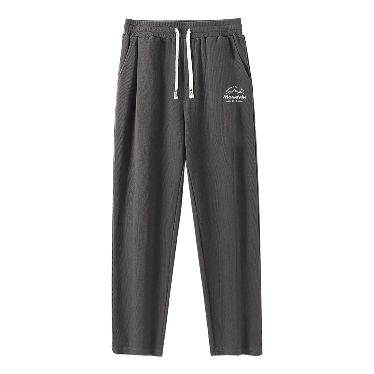 Детские повседневные штаны со средней зауженностью MINISO, Dark Gray